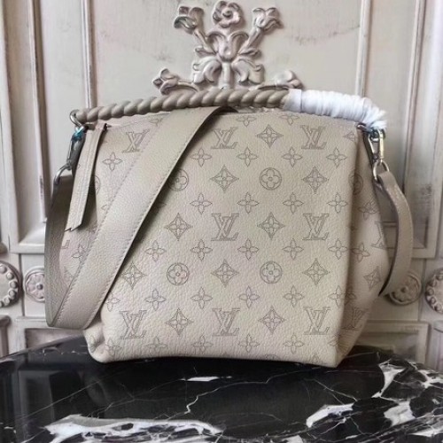 Louis Vuitton Mahina bőr Babylon lánc BB M51223 törtfehér