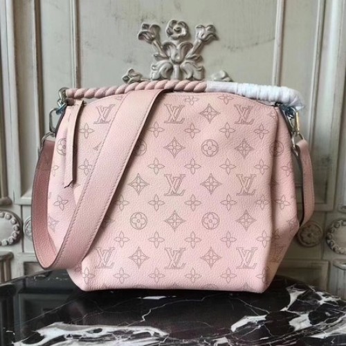 Louis Vuitton Mahina Bőr BABYLON LÁNC BB M51223 Rózsaszín