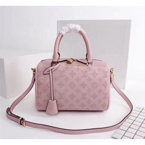 Louis Vuitton Mahina Bőr SPEEDY BANDOILERE 30 M40431 Rózsaszín