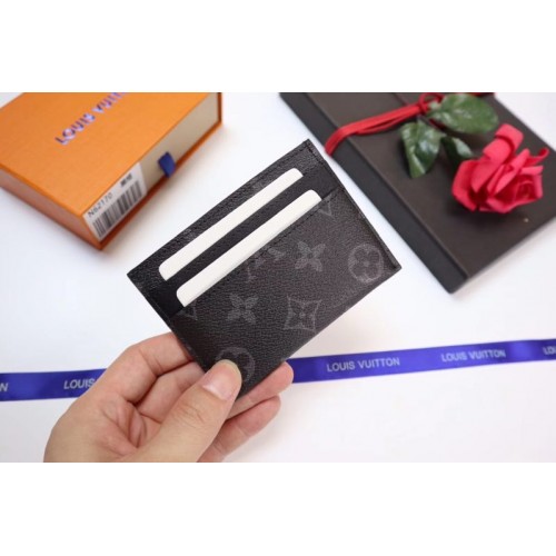 Louis Vuitton Monogram Vászon Kártyatartó M61733 Fekete