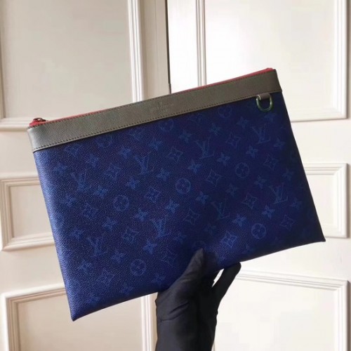 Louis Vuitton Monogram vászon kuplungtáska POCHETTE APOLLO 61692 kék