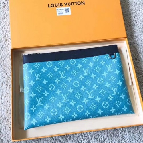 Louis Vuitton Monogram Vászon Kuplungtáska POCHETTE APOLLO 61692 égszínkék