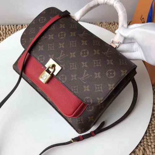 Louis Vuitton Monogram Canvas MARIGNAN M44286 Piros