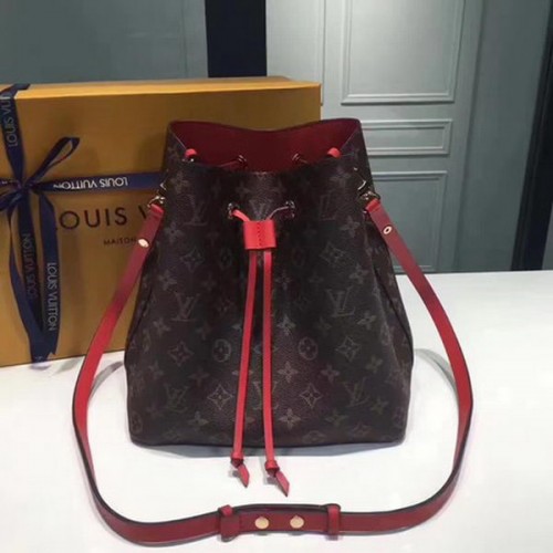 Louis Vuitton Monogram Vászon NEONOE M44022 Piros