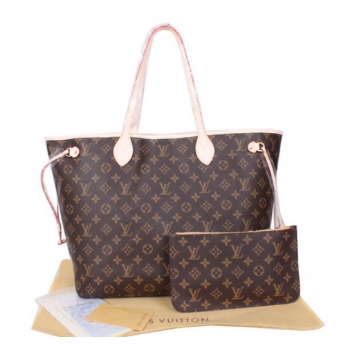 Louis Vuitton Monogram Vászon Neverfull GM M40990 Bézs