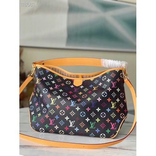 Louis Vuitton Monogram Vászon Eredeti Bőr M40352 fekete