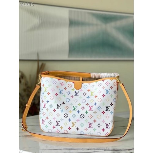 Louis Vuitton Monogram Vászon Eredeti Bőr M40352 fehér