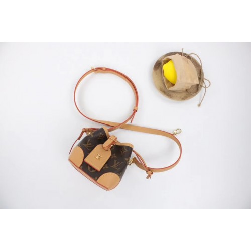 Louis Vuitton Monogram Vászon Eredeti Bőr M57099 barna