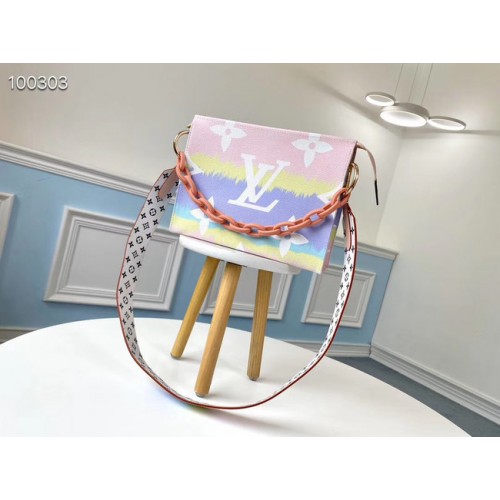 Louis Vuitton Monogram Vászon Eredeti Bőr M68137 Rózsaszín