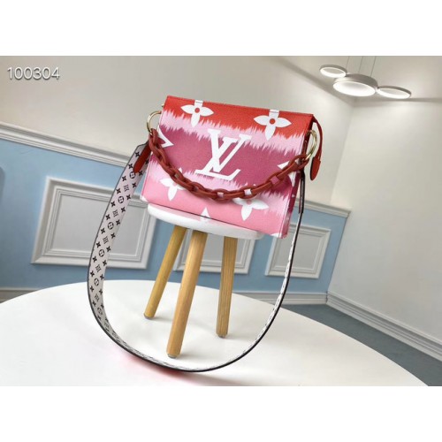 Louis Vuitton Monogram Vászon Eredeti Bőr M68137 Piros