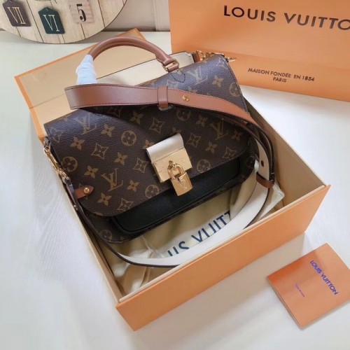 Louis Vuitton Monogram Vászon Eredeti Bőr VAUGIRARD M44354 fekete