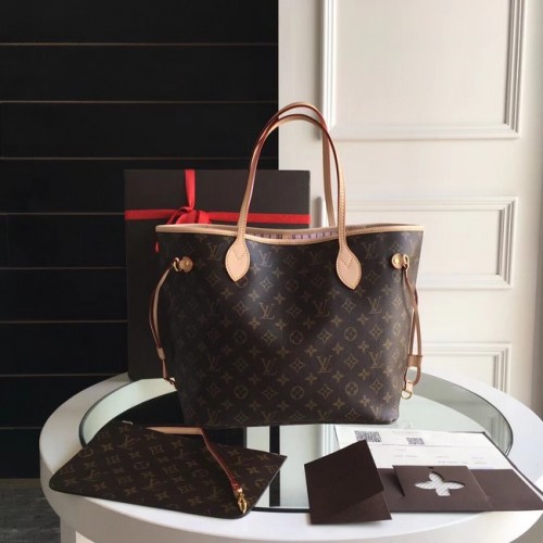 Louis Vuitton Monogram Vászon Eredeti NEVERFULL MM M50336 Rózsaszín
