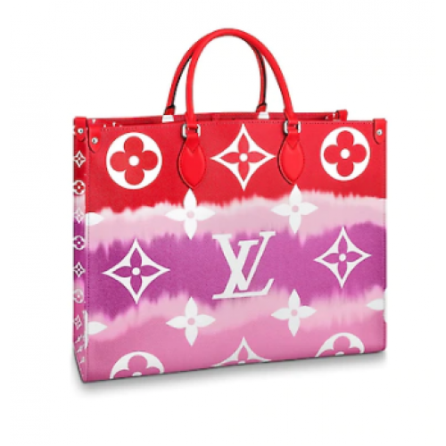 Louis Vuitton Monogram Vászon Eredeti ONTHEGO M45119 piros