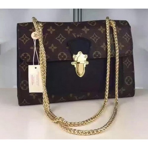 Louis Vuitton Monogram Vászon Pallas Lánc Táska M41731 Fekete