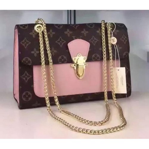 Louis Vuitton Monogram Vászon Pallas Lánc Táska M41731 Rózsaszín