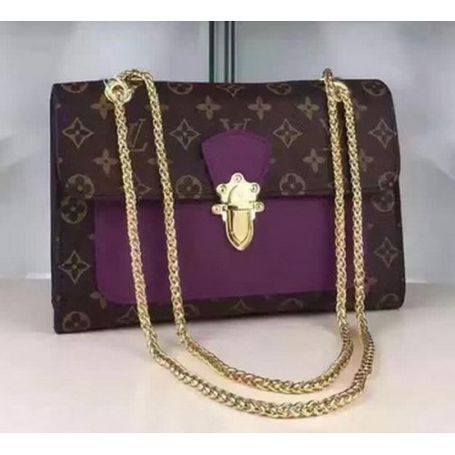 Louis Vuitton Monogram Vászon Pallas Lánc Táska M41731 Lila
