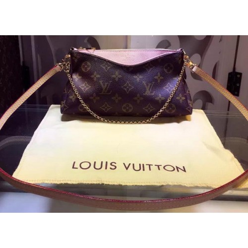 Louis Vuitton Monogram Vászon Pallas Kuplung Táska M41733 Pipacs