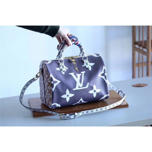 Louis Vuitton Monogram Vászon Speedy 30 M40391 sötétkék