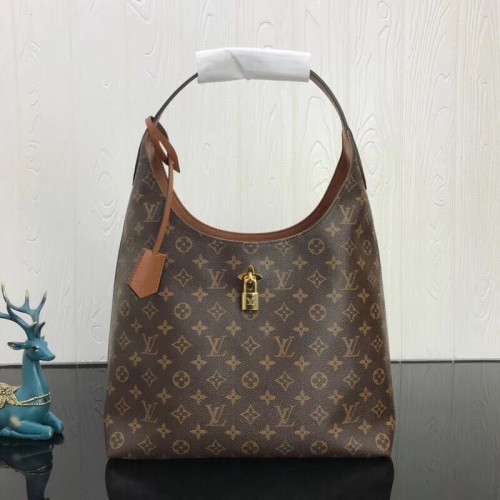 Louis Vuitton Monogram Vászon Felső Fogantyús Táska 43976 Barna