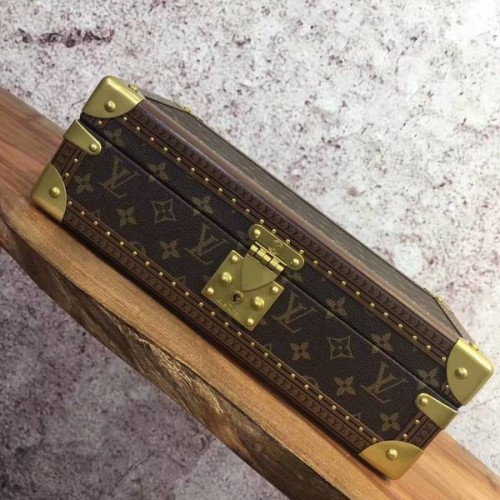 Louis Vuitton Monogram Vászon Óra Doboz 40664 Sárga