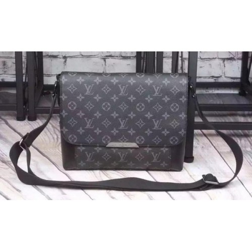 Louis Vuitton Monogram Eclipse Vászon Messenger Táska PM Explorer M40565
