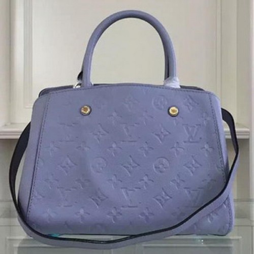 Louis Vuitton Monogram Empreinte Montaigne BB Bag M50665 Levendula