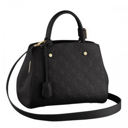 Louis Vuitton Monogram Empreinte Montaigne BB M41053 Fekete