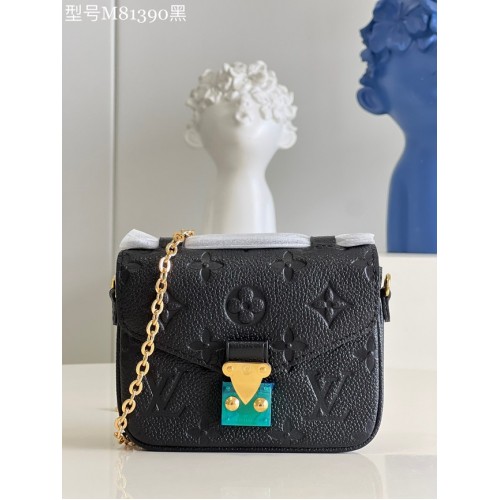 Louis Vuitton Monogram Empreinte METIS POUCH BB M81390 fekete