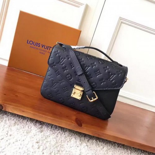 Louis Vuitton Monogram Empreinte Pochette Metis M41488 Fekete