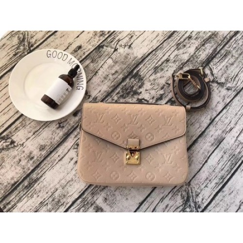 Louis Vuitton Monogram Empreinte Pochette Metis M43737 Sárgabarack