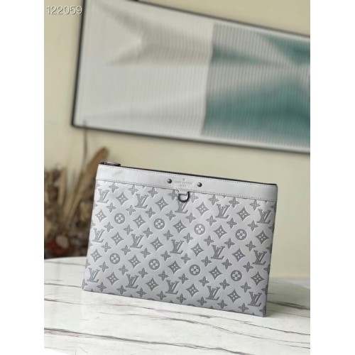 Louis Vuitton Monogram Empreinte utazótáska M81385 szürke