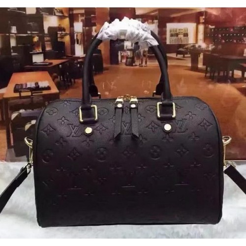 Louis Vuitton Monogram Empreinte Speedy 30 Bag M40762 Fekete