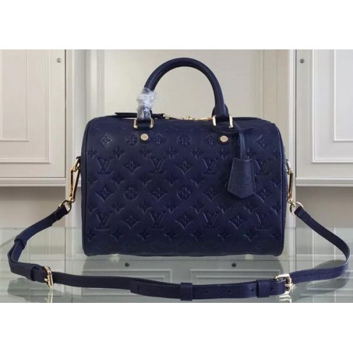 Louis Vuitton Monogram Empreinte Speedy válltáska 30 M91330 Royal