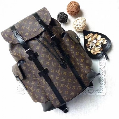 Louis Vuitton Monogram Macassar vászon CHRISTOPHER PM M43735