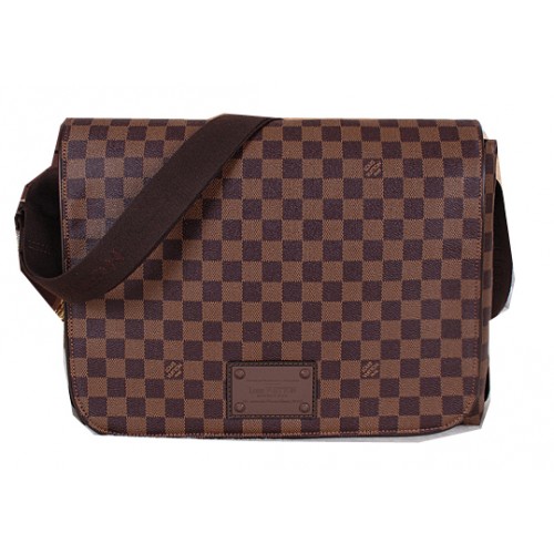 Louis Vuitton N51212 Damier Ebene Canvas Brooklyn GM táska