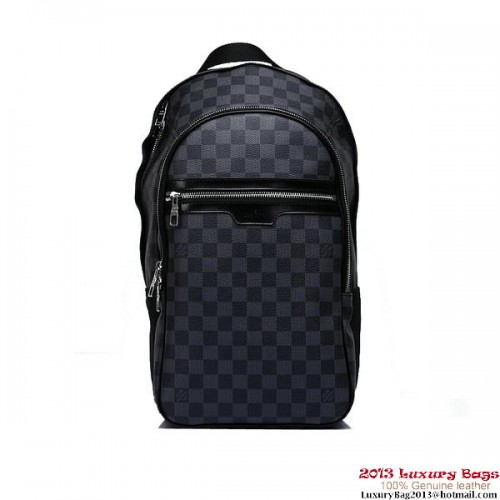 Louis Vuitton N58024 Damier Graphite Canvas Michael férfi futártáskák