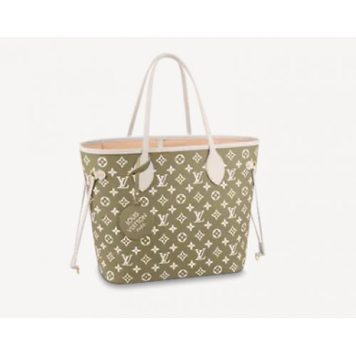 Louis Vuitton NEVERFULL MM M46103 Khaki Zöld