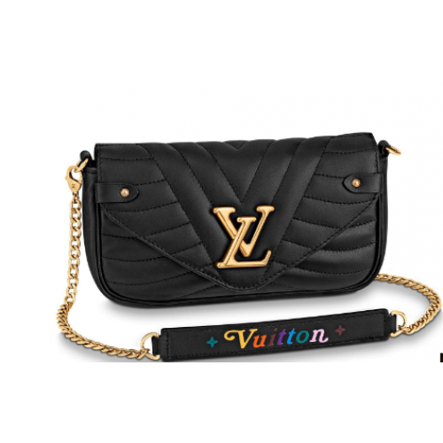 Louis Vuitton NEW WAVE Láncos Táska M63956 fekete