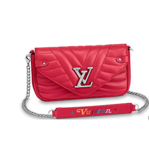 Louis Vuitton NEW WAVE Láncos Táska M63956 Piros