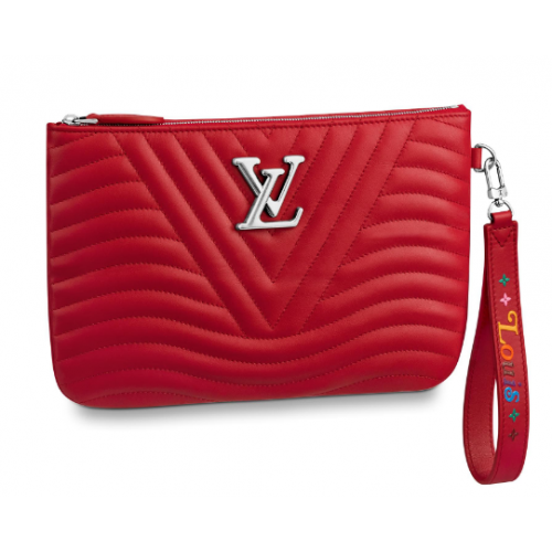 Louis Vuitton NEW WAVE Cipzáras Kuplungtáska M67500 piros