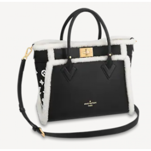 Louis Vuitton ON MY SIDE MM M58908 Fekete