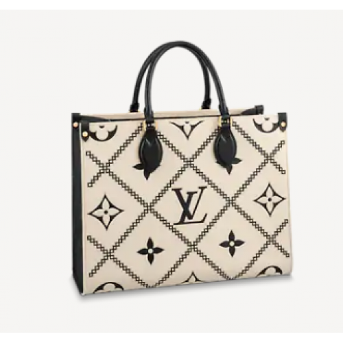 Louis Vuitton ONTHEGO MM M46016 Krémbézs