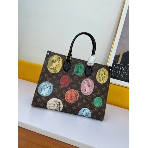 Louis Vuitton ONTHEGO Monogram Cameo nyomtatott vászontáska MM M59245