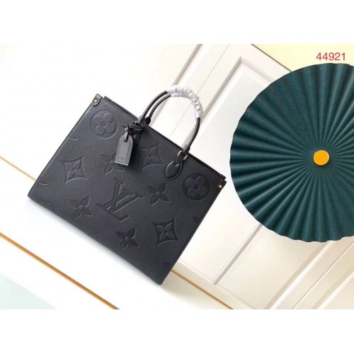 Louis Vuitton ONTHEGO Eredeti Bőr Táska M44576 Fekete