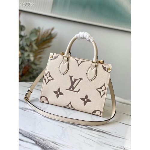 Louis Vuitton ONTHEGO PM - KIZÁRÓLAG ONLINE M45654 krémszínű