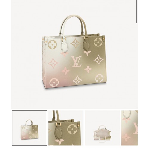 Louis Vuitton Onthego Eredeti Bőr MM M20510 Szürke