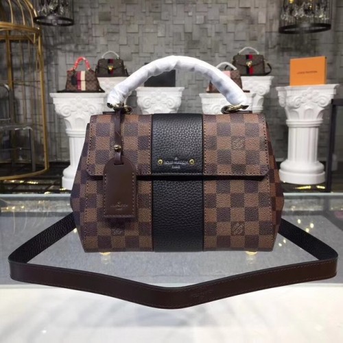 Louis Vuitton eredeti Damier Ebene Canvas BOND STREET BB M41071 fekete