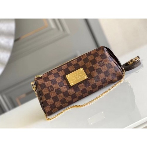 Louis Vuitton eredeti Damier Ebene Canvas Eva kuplung N55213
