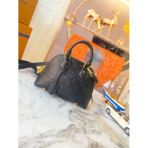 Louis Vuitton Eredeti Empreinte bőr NEO ALMA PM M44829 Fekete