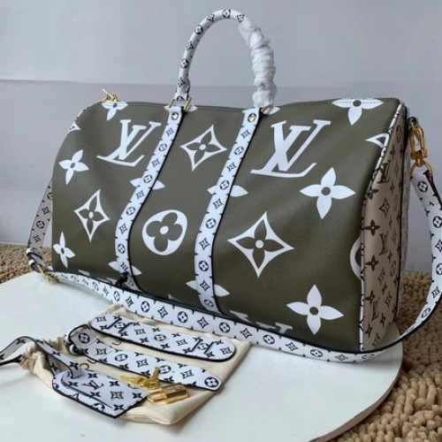 Louis Vuitton Eredeti Keepall 50 M44590 Khaki